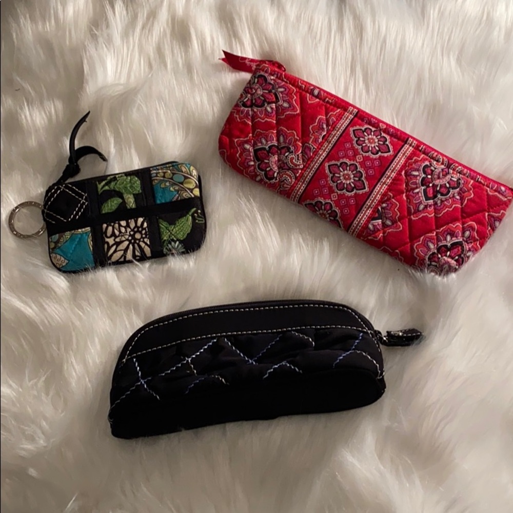 Vera Bradley Accessory Pouches (3)